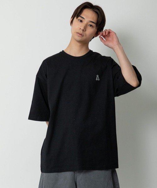 ALAND（エーランド）の「【UNISEX】ALAND／AロゴワッペンTシャツ（Tシャツ/カットソー・レディース・ブラック/ネイビー/グレー/ホワイト/ライトブルー/ピンク・LARGE/SMALL/MEDIUM）」の22枚目の写真
