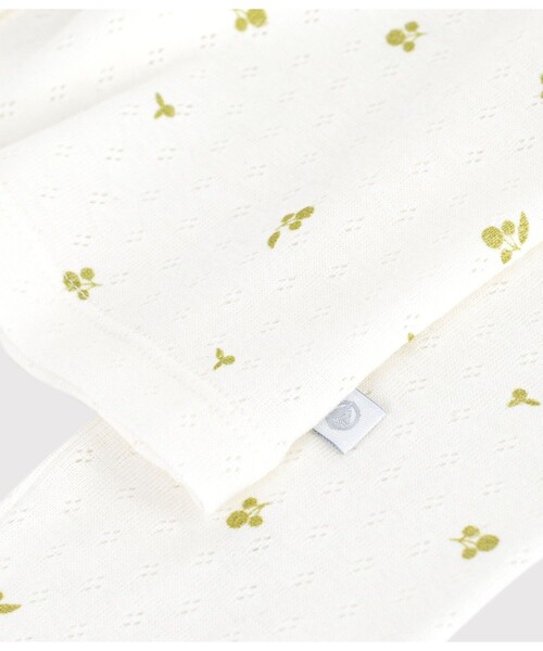 PETIT BATEAU(プチバトー)の「針抜きプリントカーディガン(カーディガン/ボレロ・キッズ・ホワイト系その他・3YEAR/4YEAR/5YEAR)」の4枚目の写真