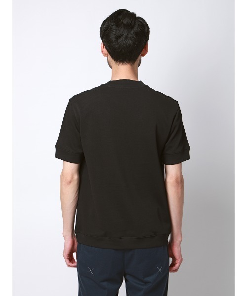 SUIT SQUARE（スーツスクエア）の「Tシャツ／半袖／ウォッシャブル／吸水速乾／UVカット／プレーティング鹿の子／無地（Tシャツ/カットソー・メンズ・ホワイト/ブラウン/ピンク/ブラック・S/M/L/LL）」の16枚目の写真