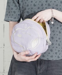 THE MILES（ザ マイルズ）の「"09"≪Vintage PEANUTS≫ナイロン ダイカット「スヌーピー」刺繍 ポーチ(L.size)（ポーチ）」