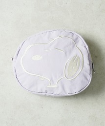 THE MILES（ザ マイルズ）の「"09"≪Vintage PEANUTS≫ナイロン ダイカット「スヌーピー」刺繍 ポーチ(L.size)（ポーチ）」