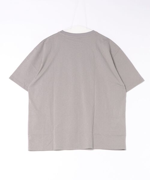 HOOK(フック)の「HOOK -original- ベアグミプリント ビッグシルエットTシャツ (SS)(Tシャツ/カットソー・メンズ・グレー/ホワイト/ブルー・L/XL/M)」の18枚目の写真