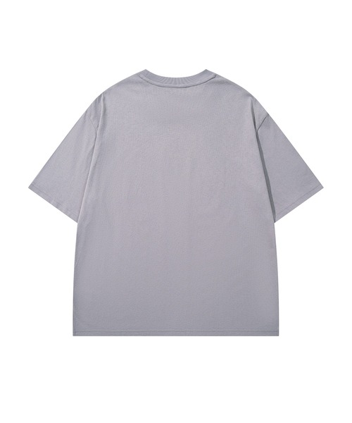 HOOK(フック)の「HOOK -original- ベアグミプリント ビッグシルエットTシャツ (SS)(Tシャツ/カットソー・メンズ・グレー/ホワイト/ブルー・L/XL/M)」の12枚目の写真