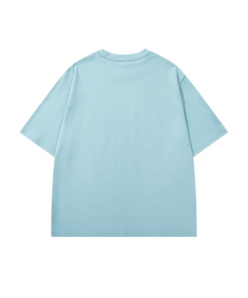HOOK(フック)の「HOOK -original- ベアグミプリント ビッグシルエットTシャツ (SS)(Tシャツ/カットソー・メンズ・グレー/ホワイト/ブルー・L/XL/M)」の14枚目の写真
