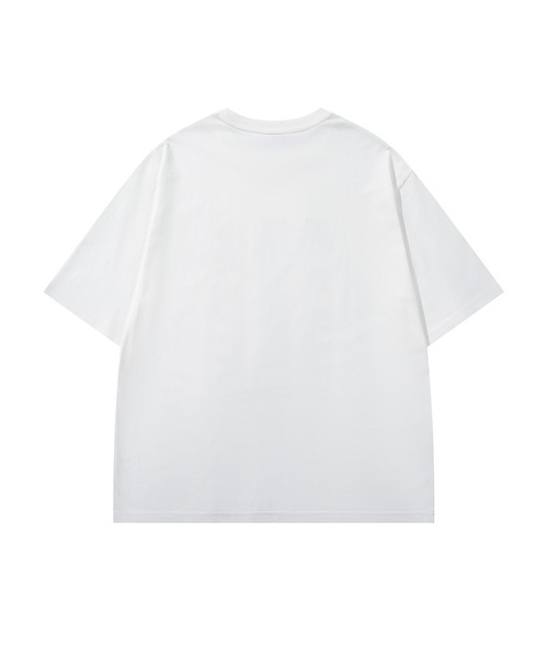 HOOK(フック)の「HOOK -original- ベアグミプリント ビッグシルエットTシャツ (SS)(Tシャツ/カットソー・メンズ・グレー/ホワイト/ブルー・L/XL/M)」の16枚目の写真