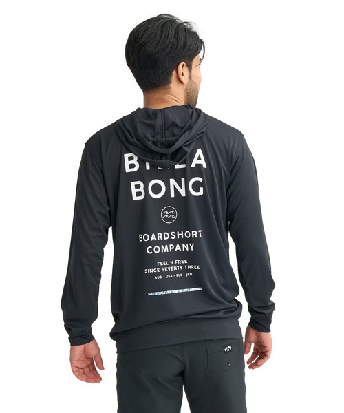 セール】BILLABONG メンズ RASH ZIP HOOD ジップラッシュガード 【2026