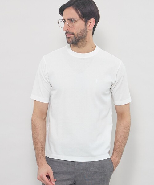 MACKINTOSH LONDON（マッキントッシュ ロンドン）の「【Brighton Tee】ブライトンTシャツ（Tシャツ/カットソー・メンズ・ブラック/ホワイト/パープル系その他2/ブルー系その他7・M/XL/L）」の2枚目の写真