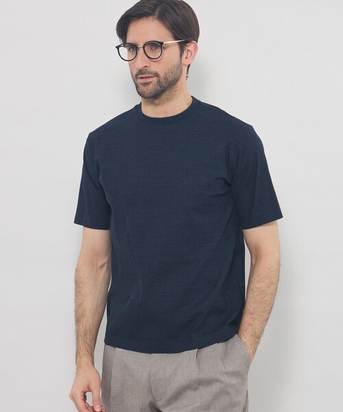 MACKINTOSH LONDON（マッキントッシュ ロンドン）の「【Brighton Tee】ブライトンTシャツ（Tシャツ/カットソー・メンズ・ブラック/ホワイト/パープル系その他2/ブルー系その他7・M/XL/L）」の4枚目の写真