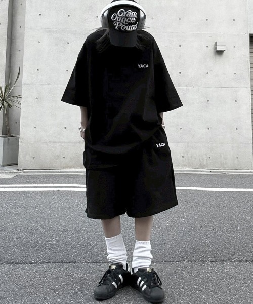 YACA（ヤーカ）の「Embroidery Logo T-shirt/エンブロイダリーロゴTシャツ【unisex item】（Tシャツ/カットソー・レディース・アッシュグレー/チャコールグレー/ブラック・1/2）」の10枚目の写真
