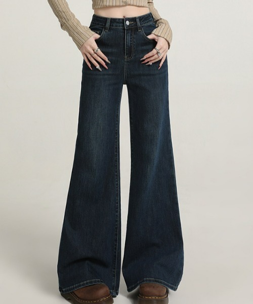 REBALANCE(リバランス)の「フレアデニムパンツ(デニムパンツ・レディース・C/B/A・X-LARGE/LARGE/MEDIUM)」の19枚目の写真
