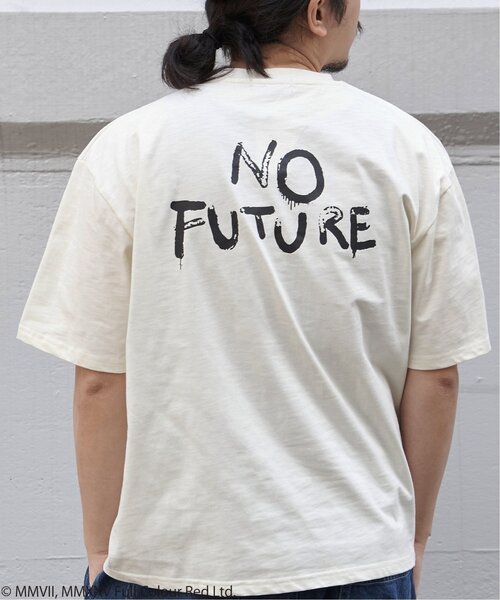VENCEEXCHANGE(ヴァンスエクスチェンジ)の「【接触冷感】Banksy バンクシー Love is in the Air プリントT(Tシャツ/カットソー・メンズ・ブラック/ブラウン/アイボリー・LL/L/M)」の21枚目の写真