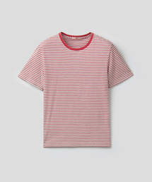 MMIC（エムエムアイシー）の「SUNSTRIPE TEE (ORANGE)（Tシャツ/カットソー）」