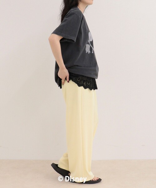 fredy emue(フレディエミュ)の「【GOOD ROCK SPEED/グッドロックスピード】MICKEYドラム半袖Tシャツ(Tシャツ/カットソー・レディース・チャコールグレー/オフホワイト・38)」の15枚目の写真