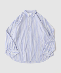 KANEMASA PHIL.（カネマサフィル）の「Kanemasa Phil.  (カネマサ フィル) 46G Stripe Atomospehere S（シャツ/ブラウス）」