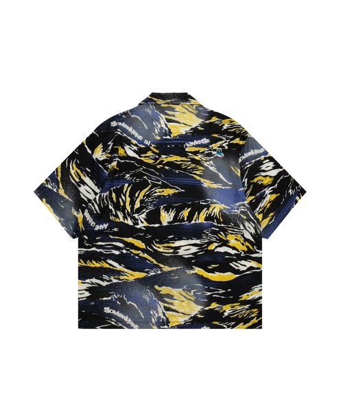 AAPE BY A BATHING APE（エーエイプバイアベイシングエイプ）の「AAPE MAIN SHORT SLEEVE SHIRT（シャツ/ブラウス・メンズ・ブルー系その他2/ピンク系その他5・LARGE/X-LARGE/MEDIUM/SMALL）」の3枚目の写真