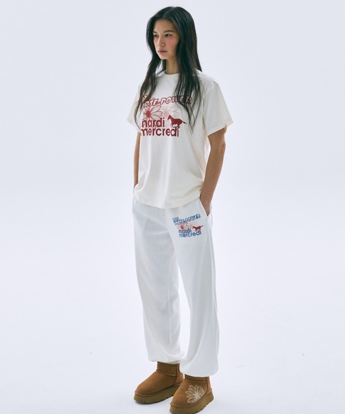 Mardi Mercredi（マルディメクルディ）の「TSHIRT 2026 HORSE-POWER / Tシャツ 2026 HORSE-POWER（Tシャツ/カットソー・レディース・アイボリー/クリーム・FREE）」の6枚目の写真