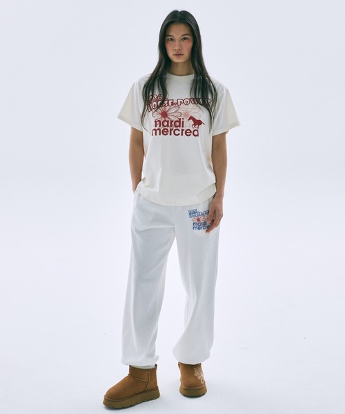 Mardi Mercredi（マルディメクルディ）の「TSHIRT 2026 HORSE-POWER / Tシャツ 2026 HORSE-POWER（Tシャツ/カットソー・レディース・アイボリー/クリーム・FREE）」の5枚目の写真