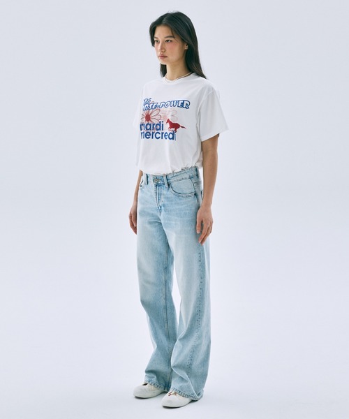 Mardi Mercredi（マルディメクルディ）の「TSHIRT 2026 HORSE-POWER / Tシャツ 2026 HORSE-POWER（Tシャツ/カットソー・レディース・アイボリー/クリーム・FREE）」の11枚目の写真