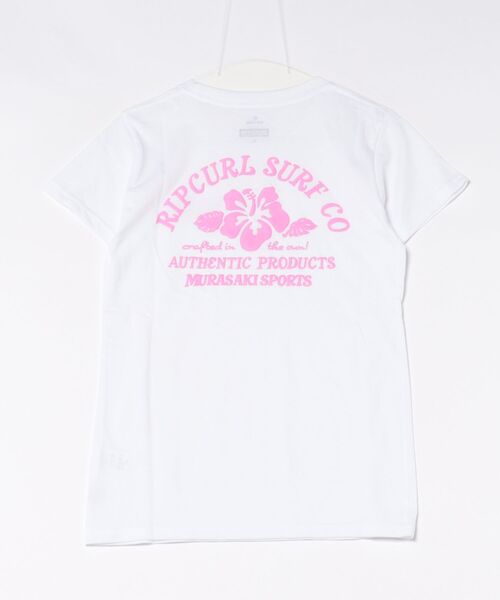ムラサキスポーツ(ムラサキスポーツ)の「MURASAKI/ムラサキ × RIPCURL リップカール M RCL6S-2101 Tシャツ(Tシャツ/カットソー・レディース・ネイビー/ホワイト×ピンク/ブラック/ホワイト×グリーン・M/L)」の13枚目の写真