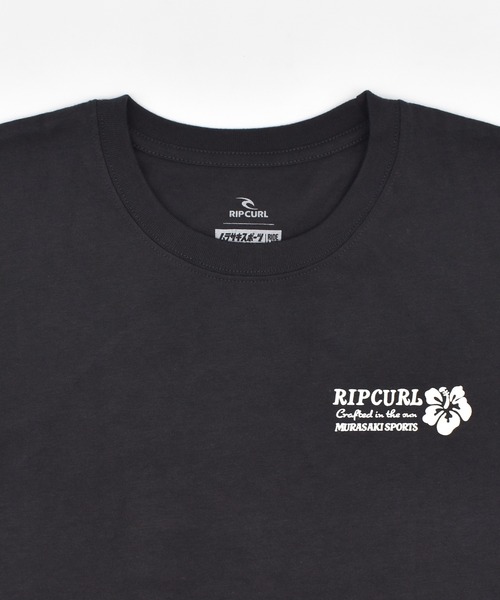 ムラサキスポーツ(ムラサキスポーツ)の「MURASAKI/ムラサキ × RIPCURL リップカール M RCL6S-2101 Tシャツ(Tシャツ/カットソー・レディース・ネイビー/ホワイト×ピンク/ブラック/ホワイト×グリーン・M/L)」の9枚目の写真
