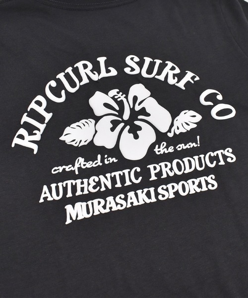 ムラサキスポーツ(ムラサキスポーツ)の「MURASAKI/ムラサキ × RIPCURL リップカール M RCL6S-2101 Tシャツ(Tシャツ/カットソー・レディース・ネイビー/ホワイト×ピンク/ブラック/ホワイト×グリーン・M/L)」の12枚目の写真