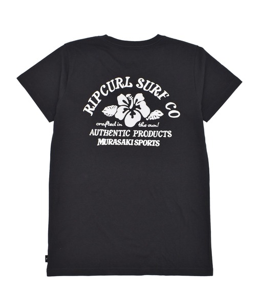 ムラサキスポーツ(ムラサキスポーツ)の「MURASAKI/ムラサキ × RIPCURL リップカール M RCL6S-2101 Tシャツ(Tシャツ/カットソー・レディース・ネイビー/ホワイト×ピンク/ブラック/ホワイト×グリーン・M/L)」の16枚目の写真