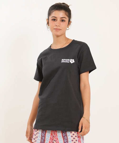 ムラサキスポーツ(ムラサキスポーツ)の「MURASAKI/ムラサキ × RIPCURL リップカール M RCL6S-2101 Tシャツ(Tシャツ/カットソー・レディース・ネイビー/ホワイト×ピンク/ブラック/ホワイト×グリーン・M/L)」の20枚目の写真