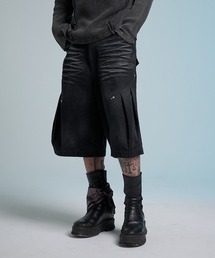 VI E DIT | Crushed Bleach Denim Pants/クラッシュドブリーチデニムパンツ(デニムパンツ)