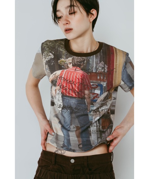 Knuth Marf(クヌースマーフ)の「oji compact tee(Tシャツ/カットソー・レディース・その他・FREE)」の6枚目の写真