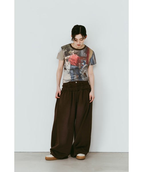 Knuth Marf(クヌースマーフ)の「oji compact tee(Tシャツ/カットソー・レディース・その他・FREE)」の9枚目の写真