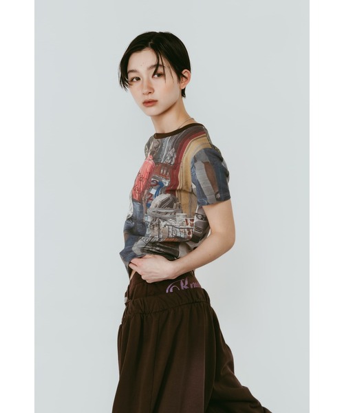 Knuth Marf(クヌースマーフ)の「oji compact tee(Tシャツ/カットソー・レディース・その他・FREE)」の11枚目の写真