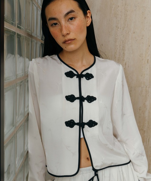 Satin jacket サテンジャケットとは BREATH ブレス LOGO SATIN JACKET