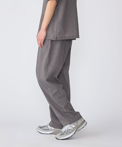 SHIPS(シップス)の「SHIPS:〈セットアップ対応/ 撥水〉Comfy Line DRYAIR ピンタック イージー パンツ(その他パンツ・メンズ・ネイビー/グレー/ブラック・SMALL/LARGE/MEDIUM)」の19枚目の写真