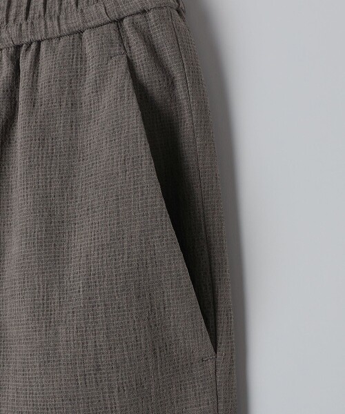 SHIPS(シップス)の「SHIPS:〈セットアップ対応/ 撥水〉Comfy Line DRYAIR ピンタック イージー パンツ(その他パンツ・メンズ・ネイビー/グレー/ブラック・SMALL/LARGE/MEDIUM)」の6枚目の写真