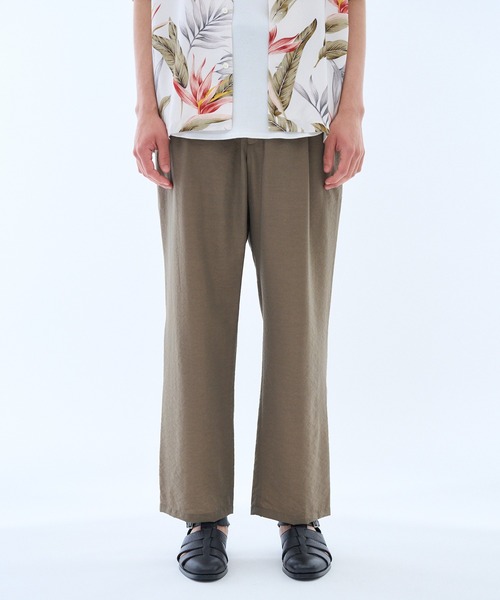 ESTNATION(エストネーション)の「ESTNATION / ナイロン イージースラックス(スラックス・メンズ・ダークブラウン/ライトブラウン・LARGE/MEDIUM)」の2枚目の写真