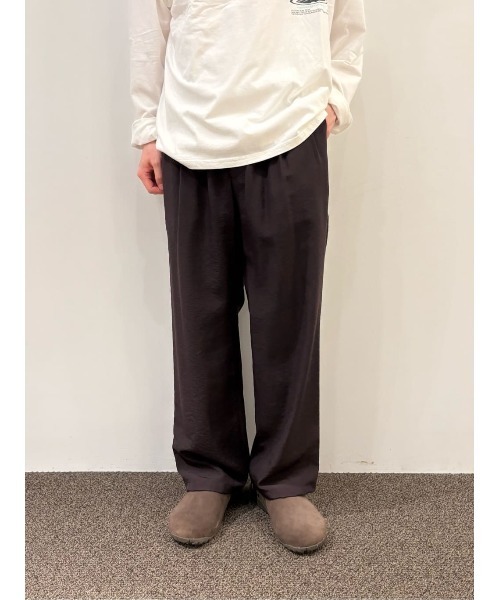 ESTNATION(エストネーション)の「ESTNATION / ナイロン イージースラックス(スラックス・メンズ・ダークブラウン/ライトブラウン・LARGE/MEDIUM)」の8枚目の写真