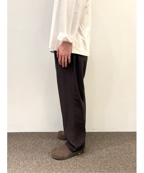 ESTNATION(エストネーション)の「ESTNATION / ナイロン イージースラックス(スラックス・メンズ・ダークブラウン/ライトブラウン・LARGE/MEDIUM)」の9枚目の写真
