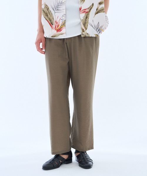 ESTNATION(エストネーション)の「ESTNATION / ナイロン イージースラックス(スラックス・メンズ・ダークブラウン/ライトブラウン・LARGE/MEDIUM)」の10枚目の写真