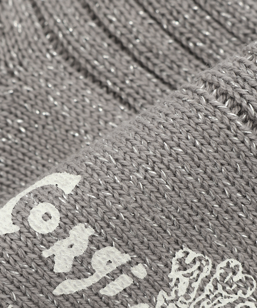 CORGI(コーギ)の「CORGI / コーギー SOFT COTTON *GRITTER SOX(ソックス/靴下・メンズ・グレー/タン・105)」の4枚目の写真