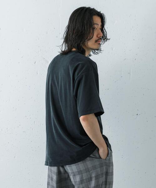 URBAN RESEARCH(アーバンリサーチ)の「『洗濯可』WASHABLE CUPRO T-SHIRTS(Tシャツ/カットソー・メンズ・ブラウン/ブラック/カーキ・MEDIUM/LARGE)」の19枚目の写真