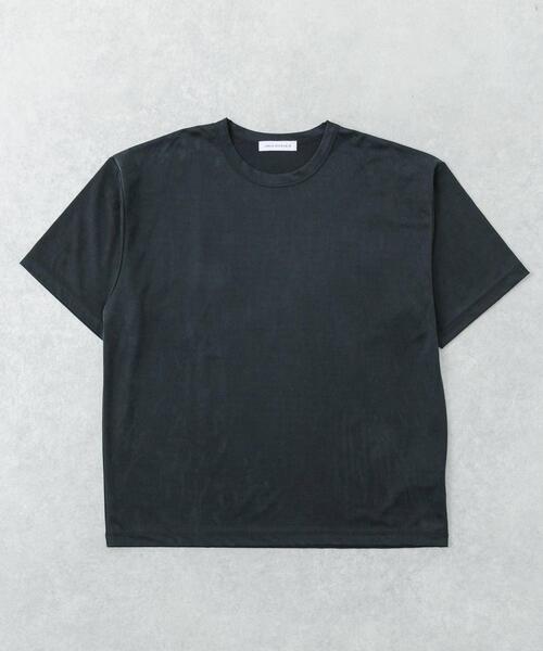 URBAN RESEARCH(アーバンリサーチ)の「『洗濯可』WASHABLE CUPRO T-SHIRTS(Tシャツ/カットソー・メンズ・ブラウン/ブラック/カーキ・MEDIUM/LARGE)」の4枚目の写真