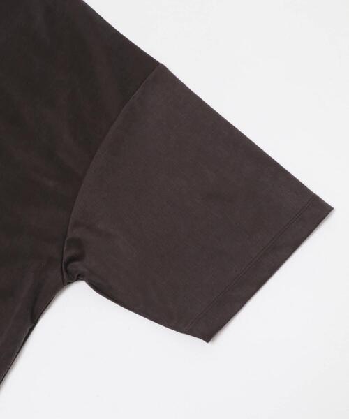 URBAN RESEARCH(アーバンリサーチ)の「『洗濯可』WASHABLE CUPRO T-SHIRTS(Tシャツ/カットソー・メンズ・ブラウン/ブラック/カーキ・MEDIUM/LARGE)」の15枚目の写真