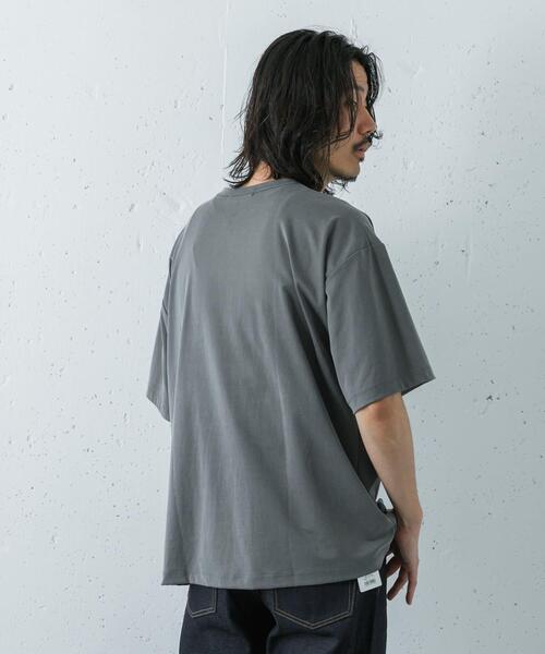 URBAN RESEARCH(アーバンリサーチ)の「『洗濯可』WASHABLE CUPRO T-SHIRTS(Tシャツ/カットソー・メンズ・ブラウン/ブラック/カーキ・MEDIUM/LARGE)」の17枚目の写真