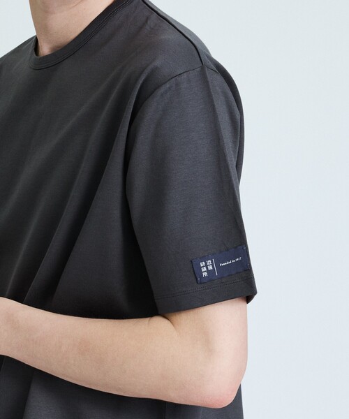 ABAHOUSE(アバハウス)の「【近藤紡績所】ARMONICOS クルーネックTシャツ / 半永久光沢(Tシャツ/カットソー・メンズ・ブラック/ホワイト/チャコールグレー・48/44/46/50)」の16枚目の写真