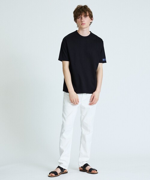 ABAHOUSE(アバハウス)の「【近藤紡績所】ARMONICOS クルーネックTシャツ / 半永久光沢(Tシャツ/カットソー・メンズ・ブラック/ホワイト/チャコールグレー・48/44/46/50)」の11枚目の写真