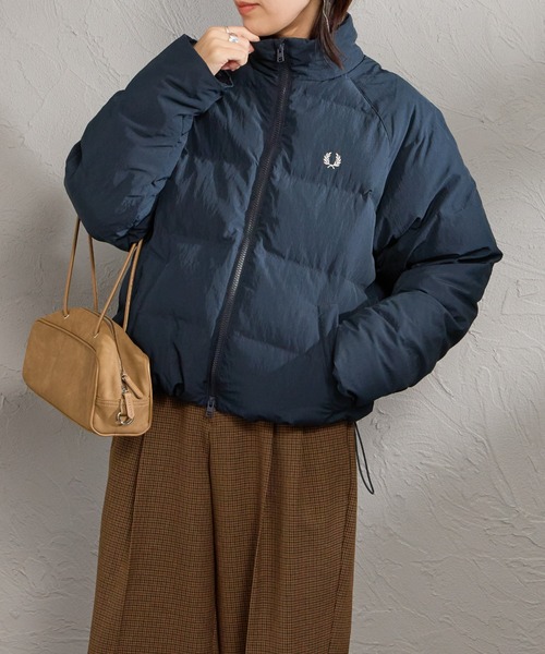 WEB先行予約】[FRED PERRY/フレッドペリー] ラグランスリーブ 中綿