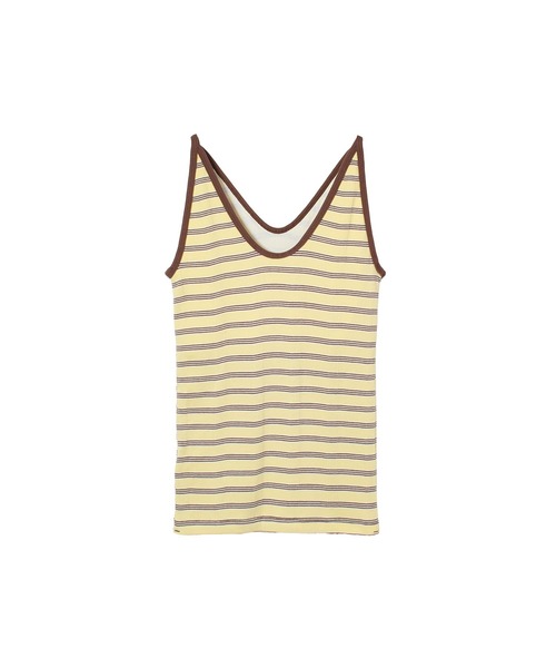 ROSE BUD（ローズバッド）の「Robert P. Miller PRIB CAMI TANK（タンクトップ・レディース・ブラウン/ブルー/イエロー・ONE SIZE）」の4枚目の写真