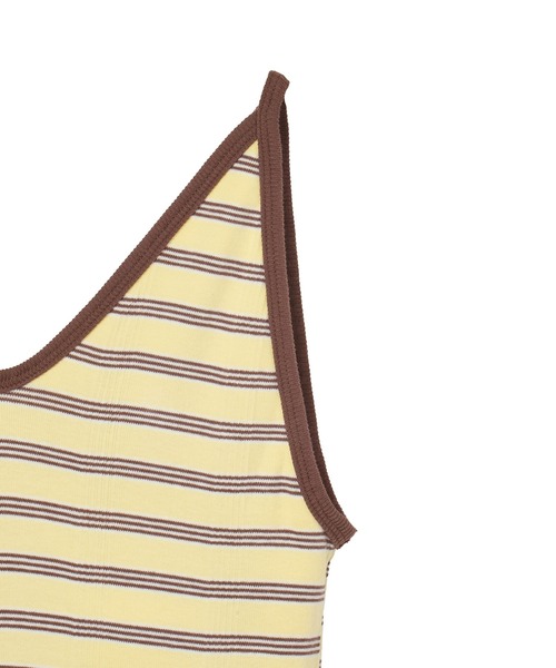 ROSE BUD（ローズバッド）の「Robert P. Miller PRIB CAMI TANK（タンクトップ・レディース・ブラウン/ブルー/イエロー・ONE SIZE）」の7枚目の写真