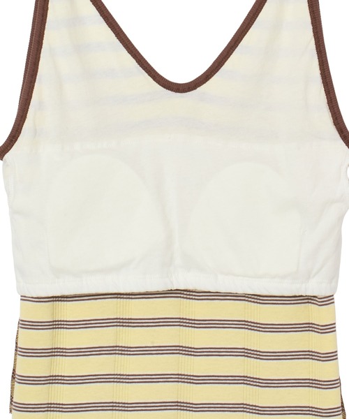 ROSE BUD（ローズバッド）の「Robert P. Miller PRIB CAMI TANK（タンクトップ・レディース・ブラウン/ブルー/イエロー・ONE SIZE）」の9枚目の写真