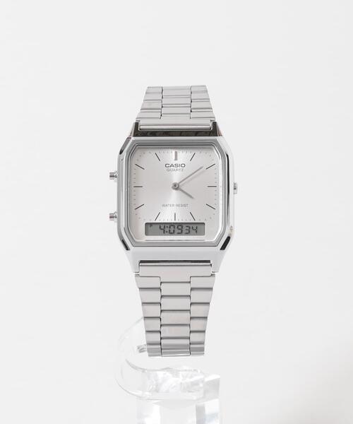 CASIO スクエアウォッチ（アナログ腕時計）｜CASIO（カシオ）の